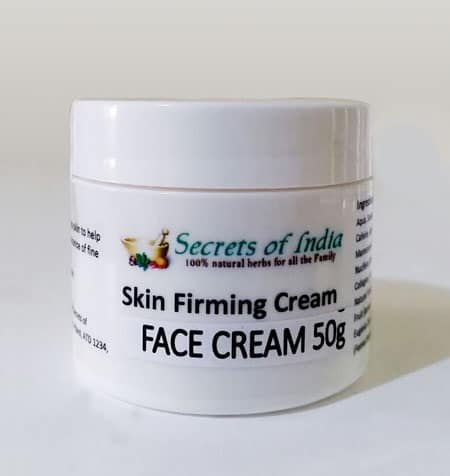 organic face firming cream